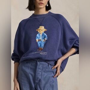 Polo Ralph Lauren OVERSIZED BEAR FLEECE CREWNECK - SOLD OUT